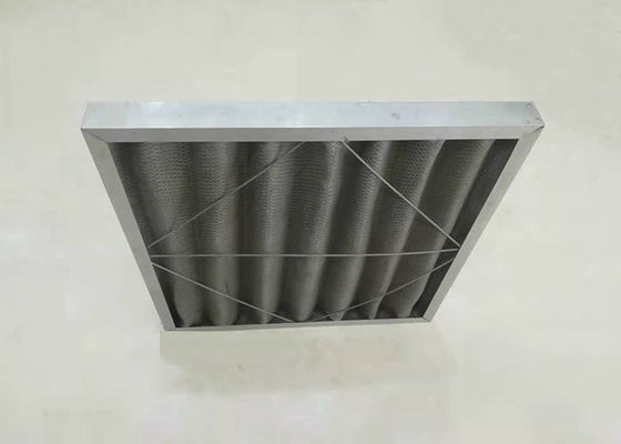 فیلترهای پانل چین دار 100Pa G1 مقاوم در برابر خوردگی