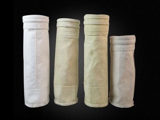 کیسه فیلتر جمع کننده گرد و غبار پلی استر آنتی استاتیک 500 گرم در متر مربع