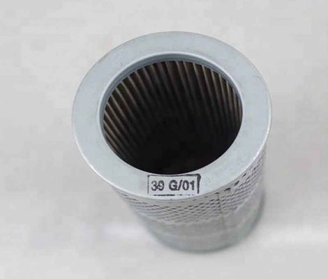 فولاد ضد زنگ ورق متخلخل 20um 2000H عنصر فیلتر فشار قوی