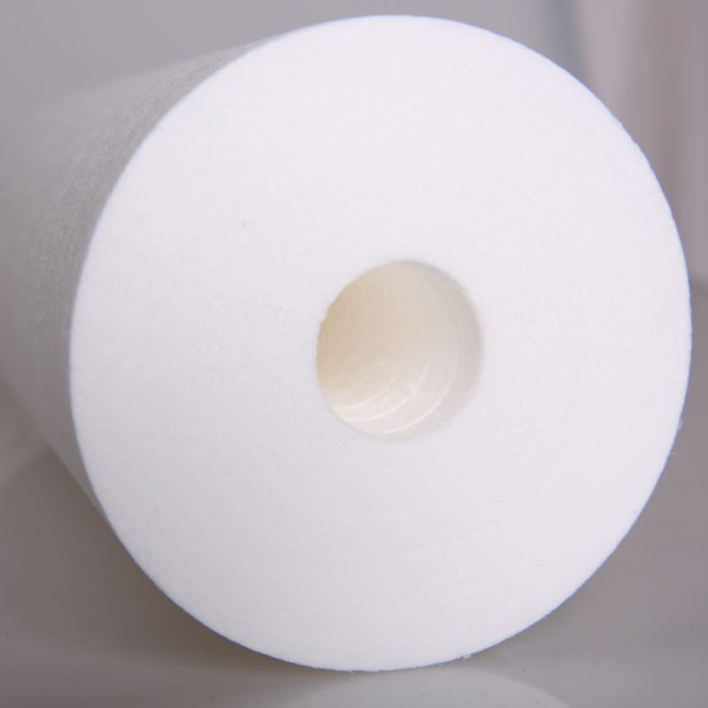 پارچه نبافته 100٪ Bfe99 PP کارتریج فیلتر Spun
